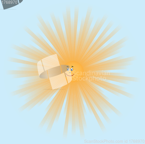 Image of Smiling sun