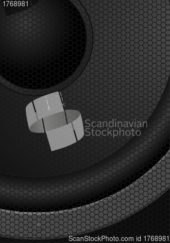 Image of Big black speaker