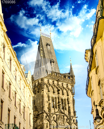 Image of Ancient and Typical Architecture of Prague in the Czech Republic