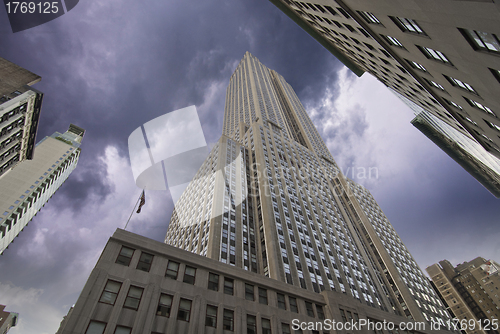 Image of Storm over New York City