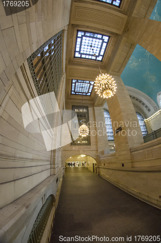 Image of Grand Central Terminal Interior Wide Angle View