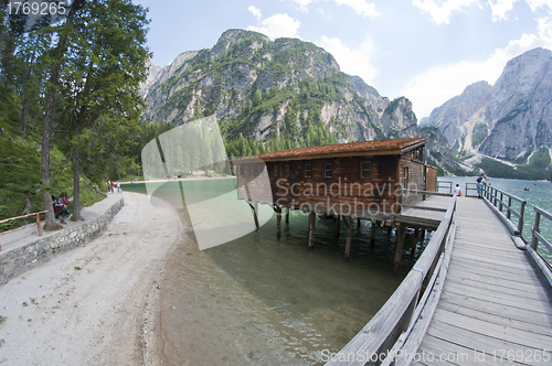 Image of Braies Lake, Italy