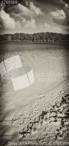 Image of Lake Shapes inside Fraser Island, Queensland