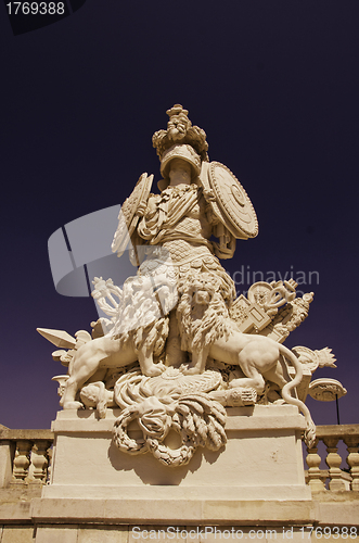 Image of Sculpture inside The Gloriette, Schonbrunn Castle Park