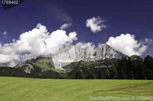 Image of Colors and Nature of Austrian Alps