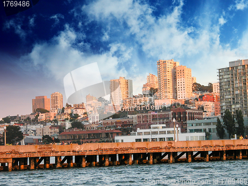 Image of San Francisco Skyline at Sunset