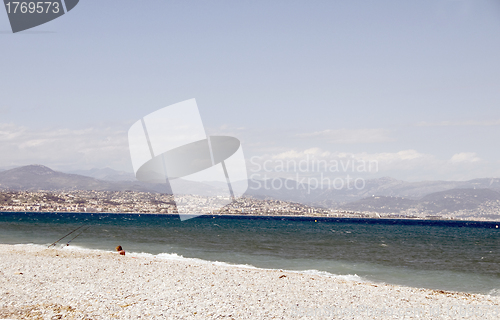 Image of The French Riviera Cote d'azur Nice France Mediterranean Sea