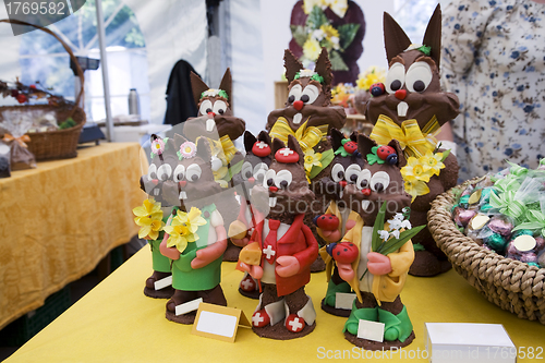 Image of Chocolate Easter bunnies