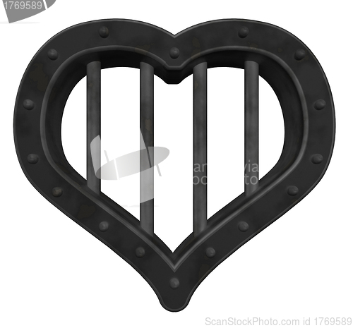 Image of heart prison