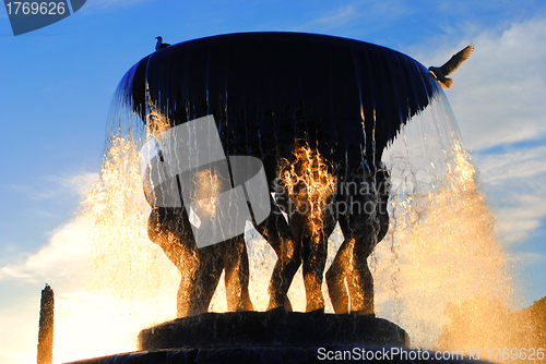 Image of Vigeland Park fountain