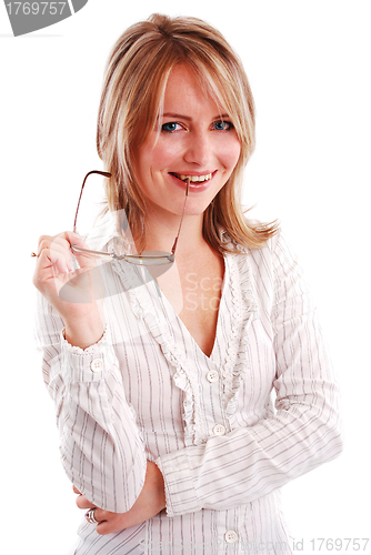 Image of Young business woman
