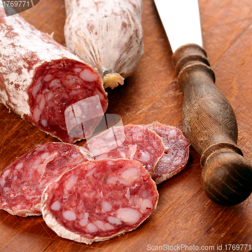 Image of Sliced salami