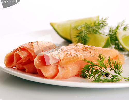 Image of smoked salmon 