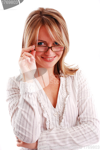 Image of Young business woman