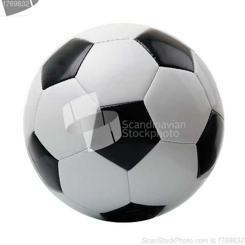 Image of soccer ball isolated on white 