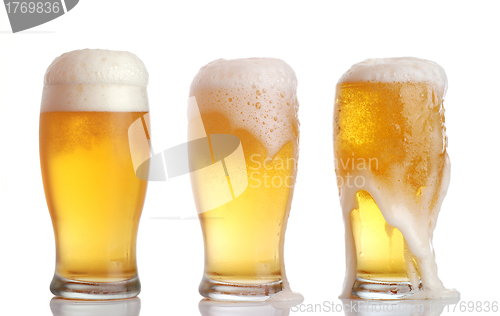 Image of glasses of beer