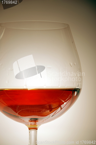 Image of Glass of cognac