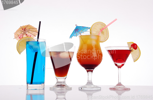 Image of Colorful cocktails 