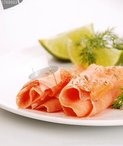 Image of smoked salmon 