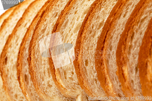 Image of Sliced Wheat Bread