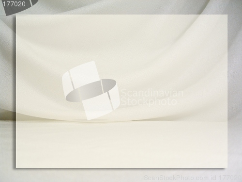 Image of Draped Fabric Background