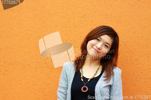 Image of Beautiful and young asian woman