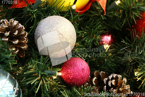 Image of Christmas decorations