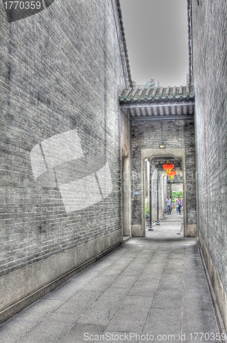 Image of Corridor in temple of China