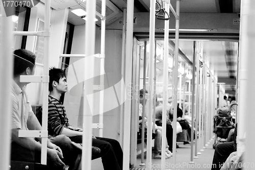 Image of Subway in Guangzhou, China 