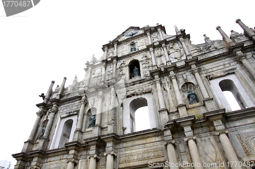 Image of Ruins of St. Paul's landmark in Macau