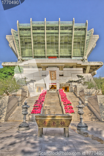 Image of Miu Fat Buddist Monastery in Hong Kong