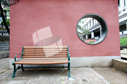 Image of Chair in countryside