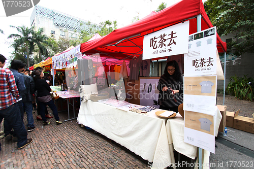 Image of Flea market in OCT-LOFT in Shenzhen, China