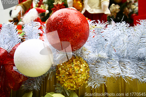 Image of Christmas decorations