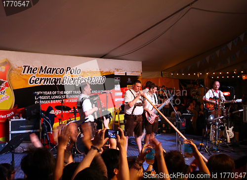 Image of The Marco Polo German Bierfest in Hong Kong