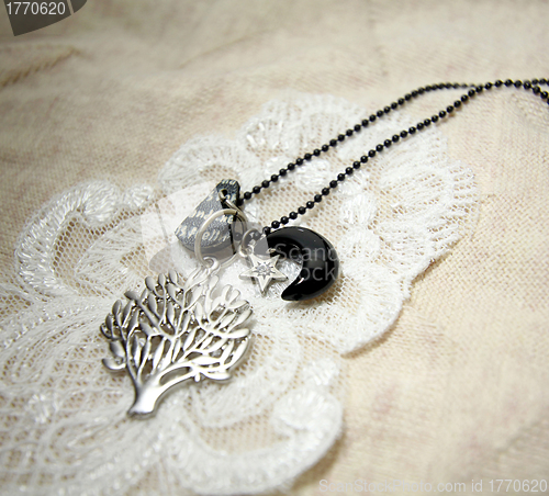 Image of Necklace isolated on white background
