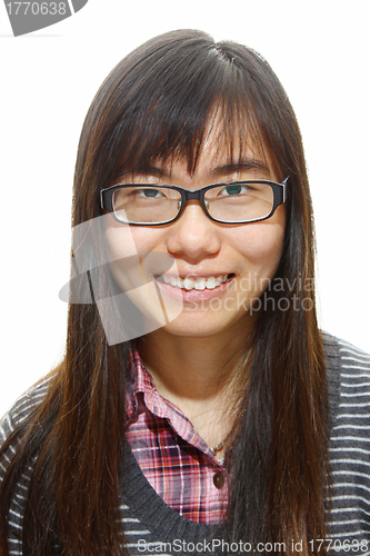 Image of Asian woman smiling