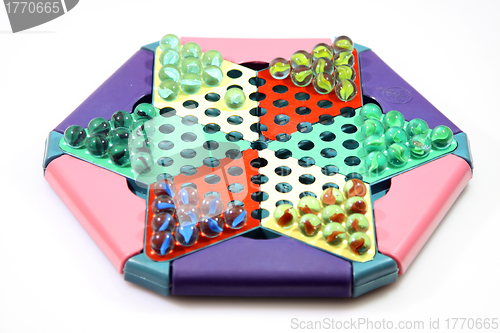 Image of Chinese checkers game