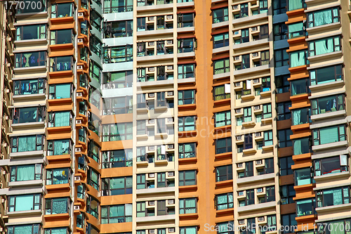 Image of Hong Kong apartment blocks