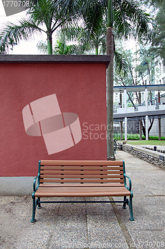 Image of Chair in countryside