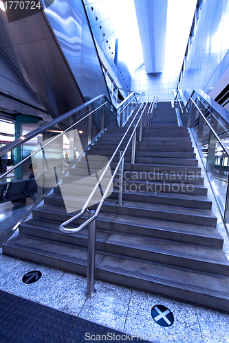 Image of Stairs in subway station