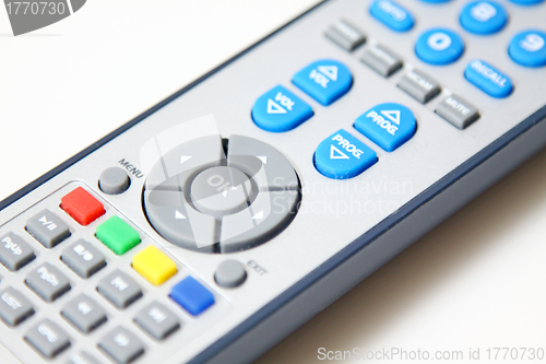 Image of Remote control on white background