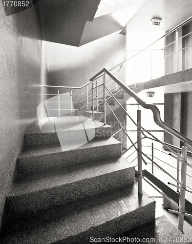 Image of Empty stairway