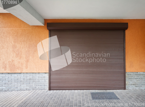 Image of Brown louver