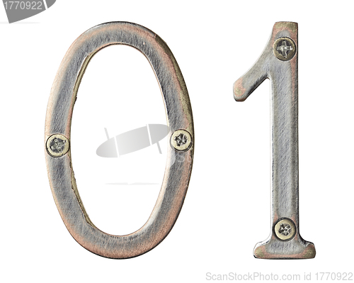 Image of Metal numbers