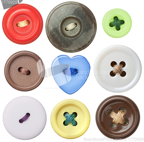 Image of Sewing buttons