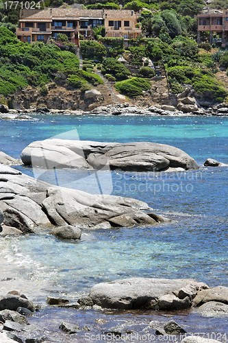 Image of Panoramic view of Sardinia coast