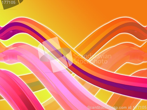 Image of Abstract 3d background