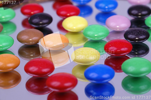 Image of Sweets reflection