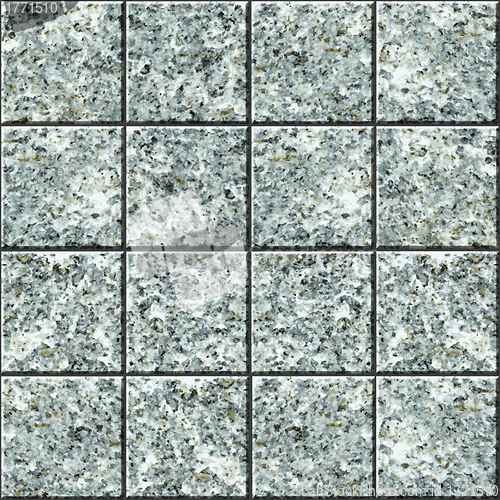 Image of Seamless texture - granite tile flooring